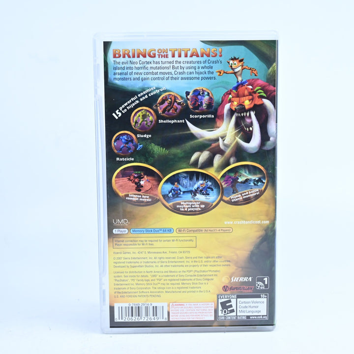 Crash Of The Titans - Sony PSP Game + Manual - Region Free - FREE POST!