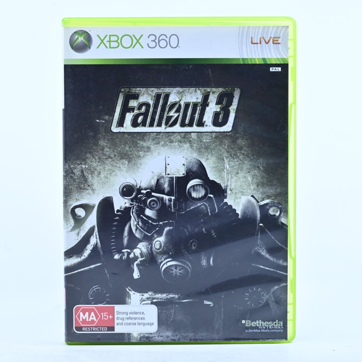 Fallout 3 - Xbox 360 Game + Manual - PAL - MINT DISC!
