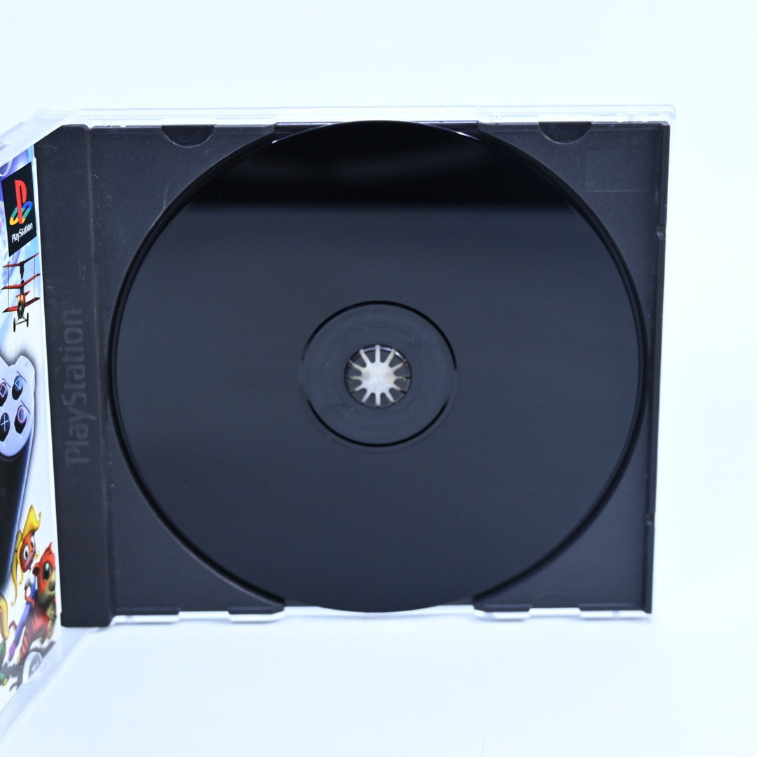 Crash Bandicoot 3: Warped - Sony Playstation 1 / PS1 Game + Manual -MINT DISC!