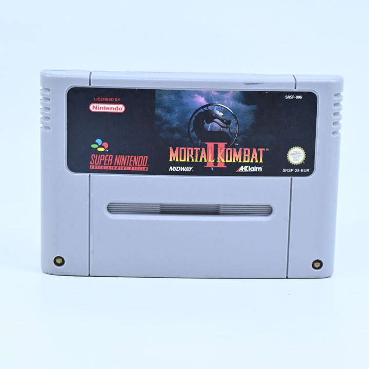 Mortal Kombat II - Super Nintendo / SNES Game - PAL - FREE POST!