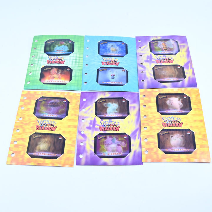 Pokemon Stadium - Action 3D's Collectors Record - Complete Set - Lays