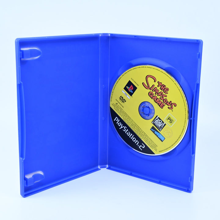 The Simpsons Game - Sony Playstation 2 / PS2 Game - No Manual - PAL - FREE POST!