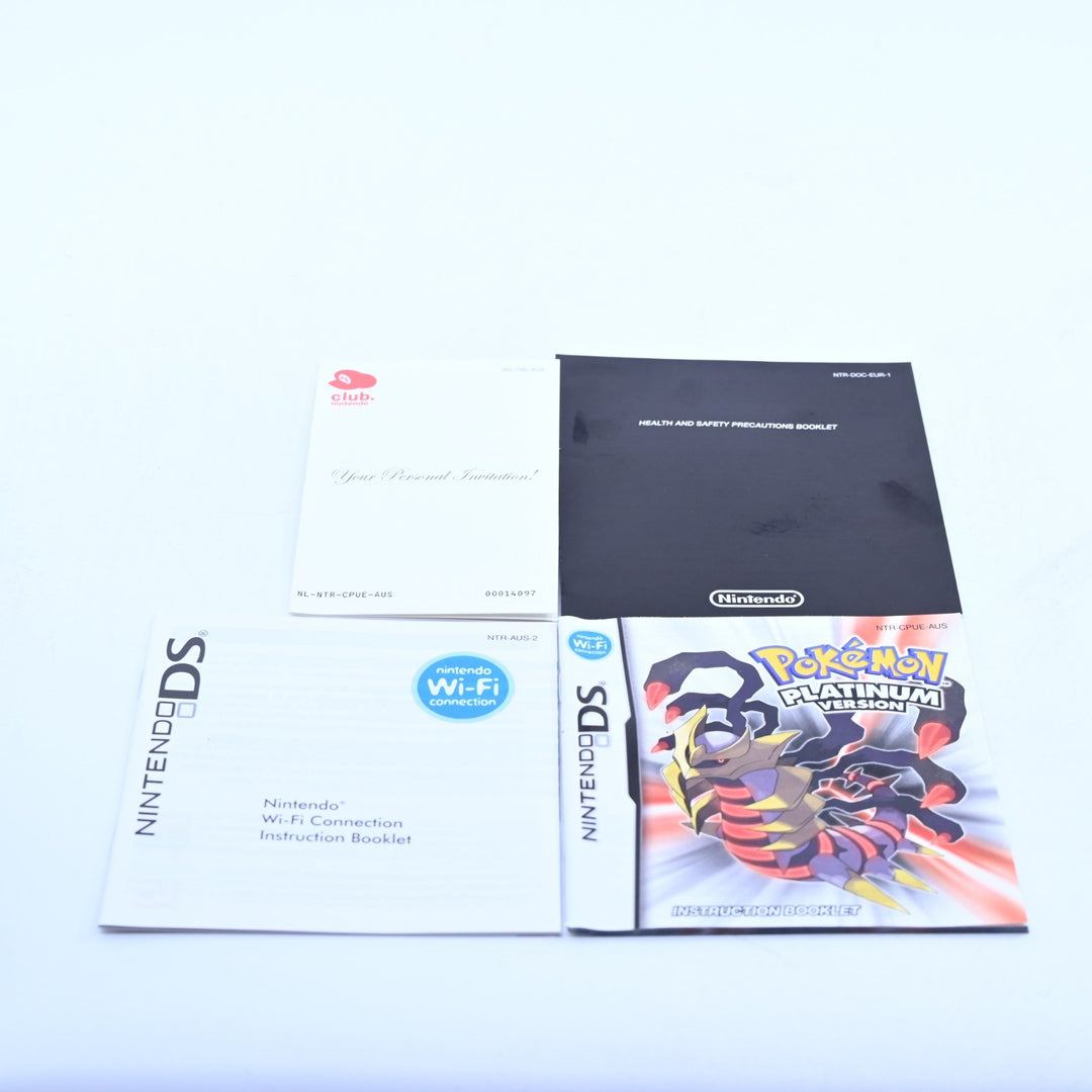 Pokemon Platinum - Nintendo DS Game - AUS PAL + Manual - FREE POST!