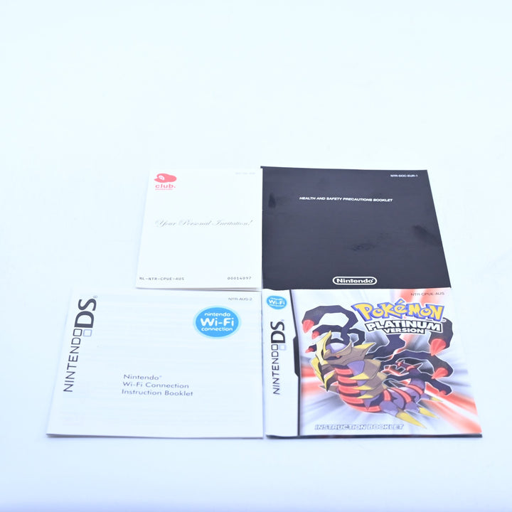 Pokemon Platinum - Nintendo DS Game - AUS PAL + Manual - FREE POST!