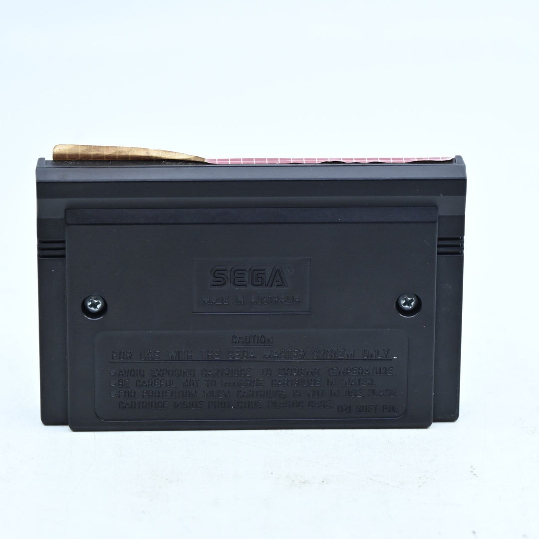Chuck Rock - Sega Master System Game - No Manual - PAL - FREE POST!