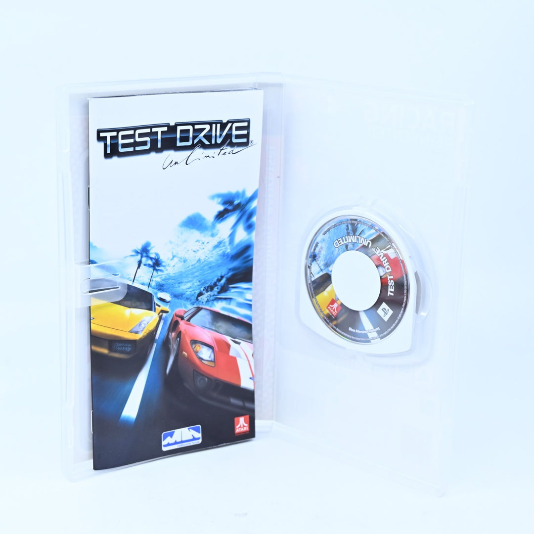 Test Drive Unlimited - Sony PSP Game + Manual - FREE POST!