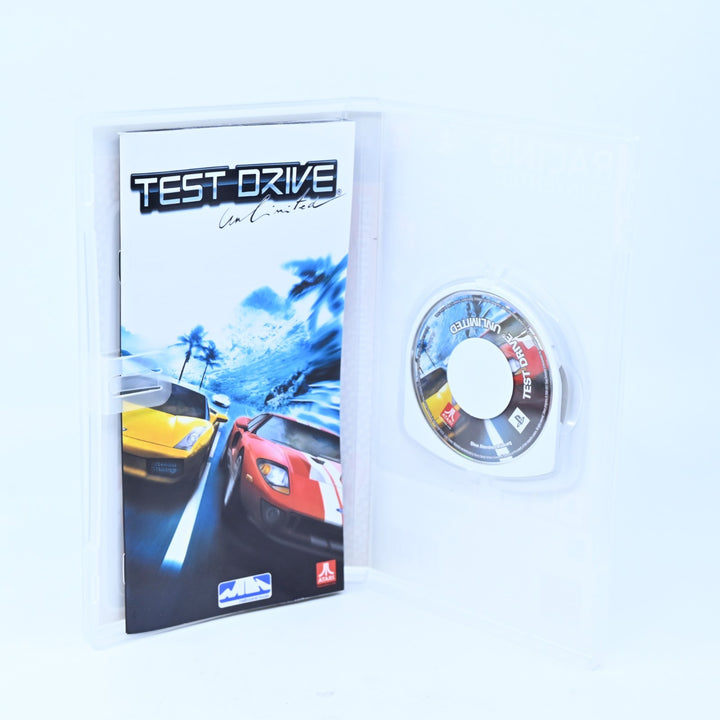 Test Drive Unlimited - Sony PSP Game + Manual - FREE POST!