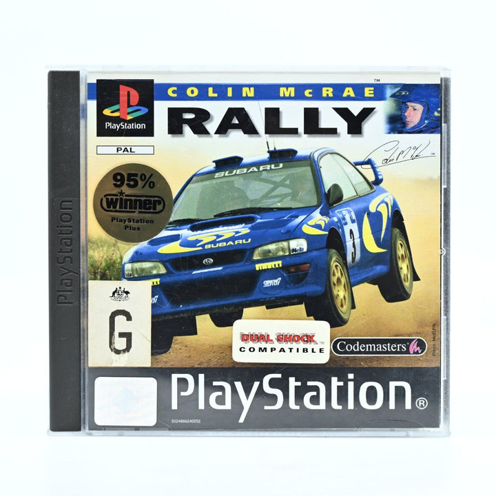 Colin McRae Rally + Manual - Sony Playstation 1 / PS1 Game - PAL - FREE POST!