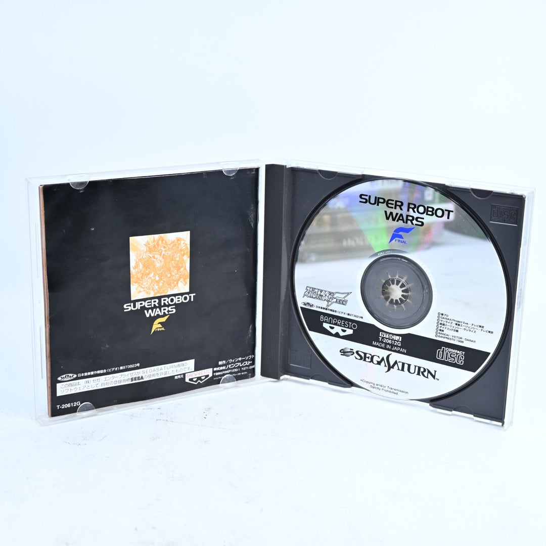 Super Robot Wars F Final Chapter - Sega Saturn Game - NTSC-J - MINT DISC!