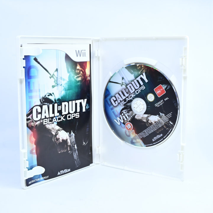 Call of Duty: Black Ops - Nintendo Wii Game + Manual - PAL - MINT DISC!