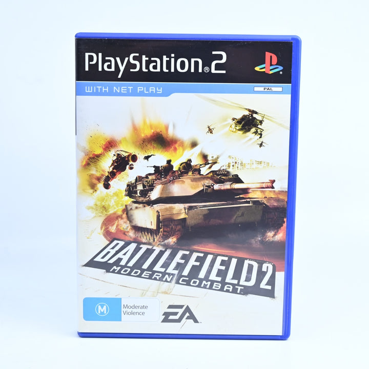 Battlefield 2: Modern Combat - Sony Playstation 2 / PS2 Game + Manual - PAL