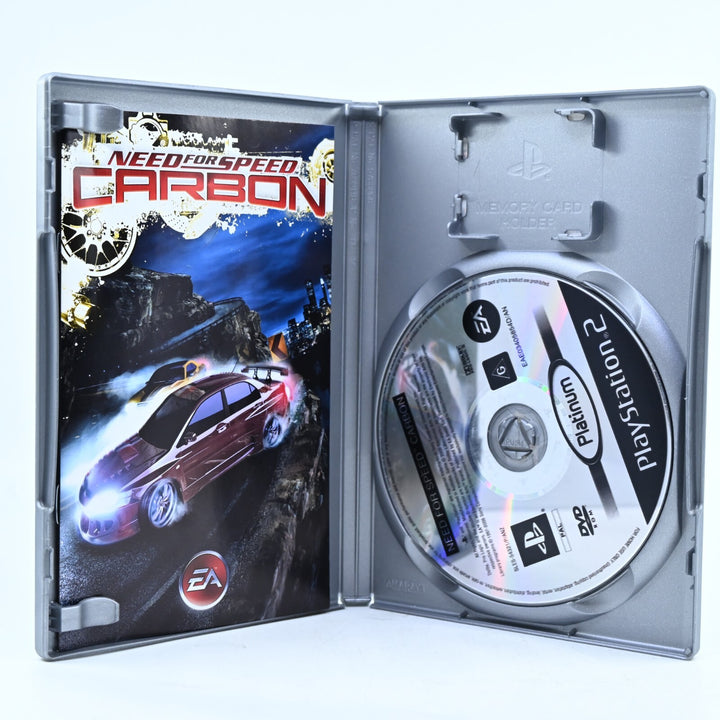 Need for Speed Carbon - Sony Playstation 2 / PS2 Game + Manual - PAL - MINT DISC