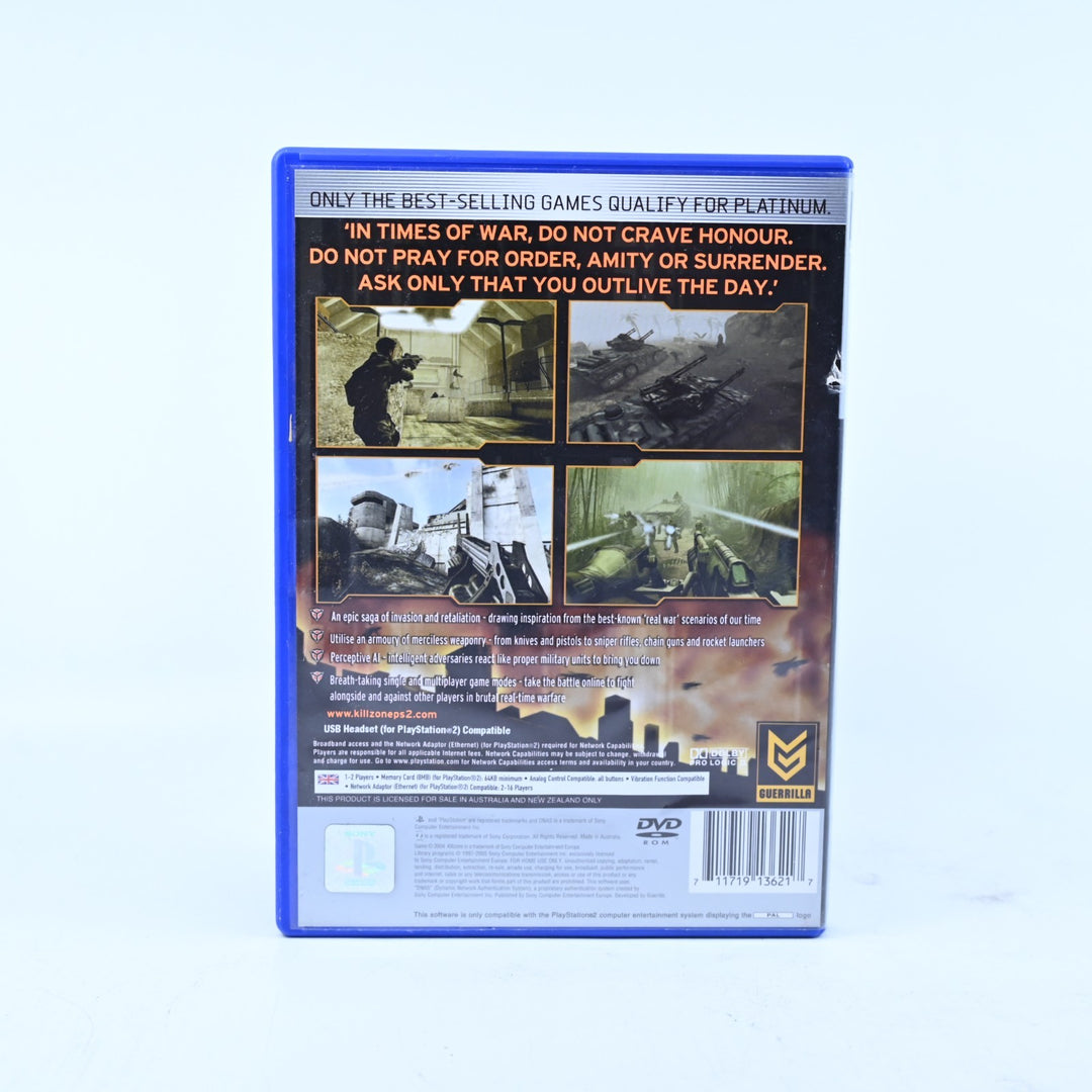 Killzone - Sony Playstation 2 / PS2 Game - No Manual - PAL