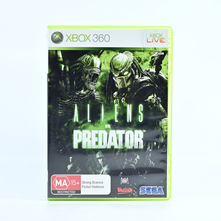 Aliens vs Predator - Xbox 360 Game + Manual - PAL