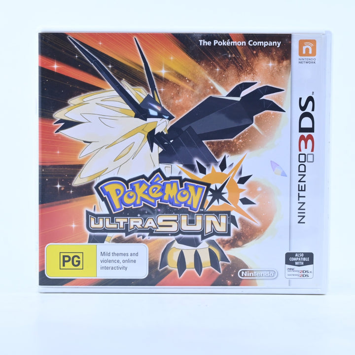 Pokemon Ultra Sun - Nintendo 3DS Game - PAL + Manual - FREE POST!