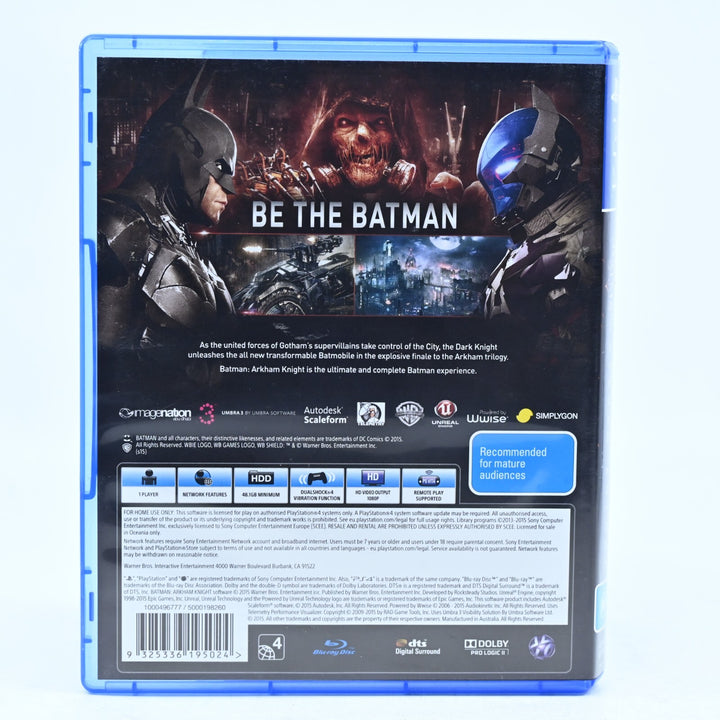 Batman: Arkham Knight - Sony Playstation 4 / PS4 Game - FREE POST!