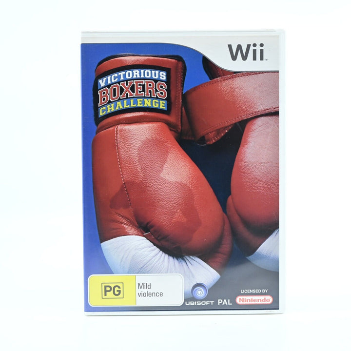 Victorious Boxers Challenge - Nintendo Wii Game + Manual - PAL - NEAR MINT DISC!