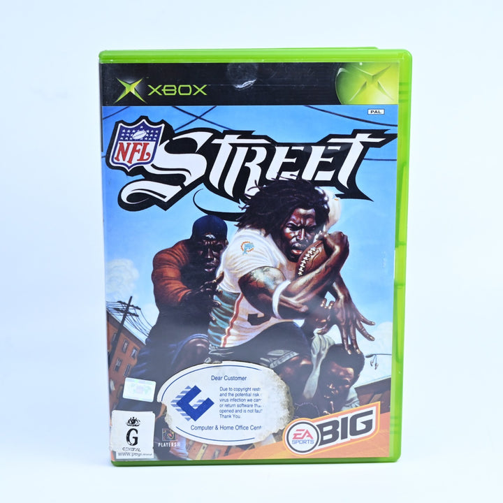 NFL Street - Original Xbox Game + Manual - PAL - MINT DISC!