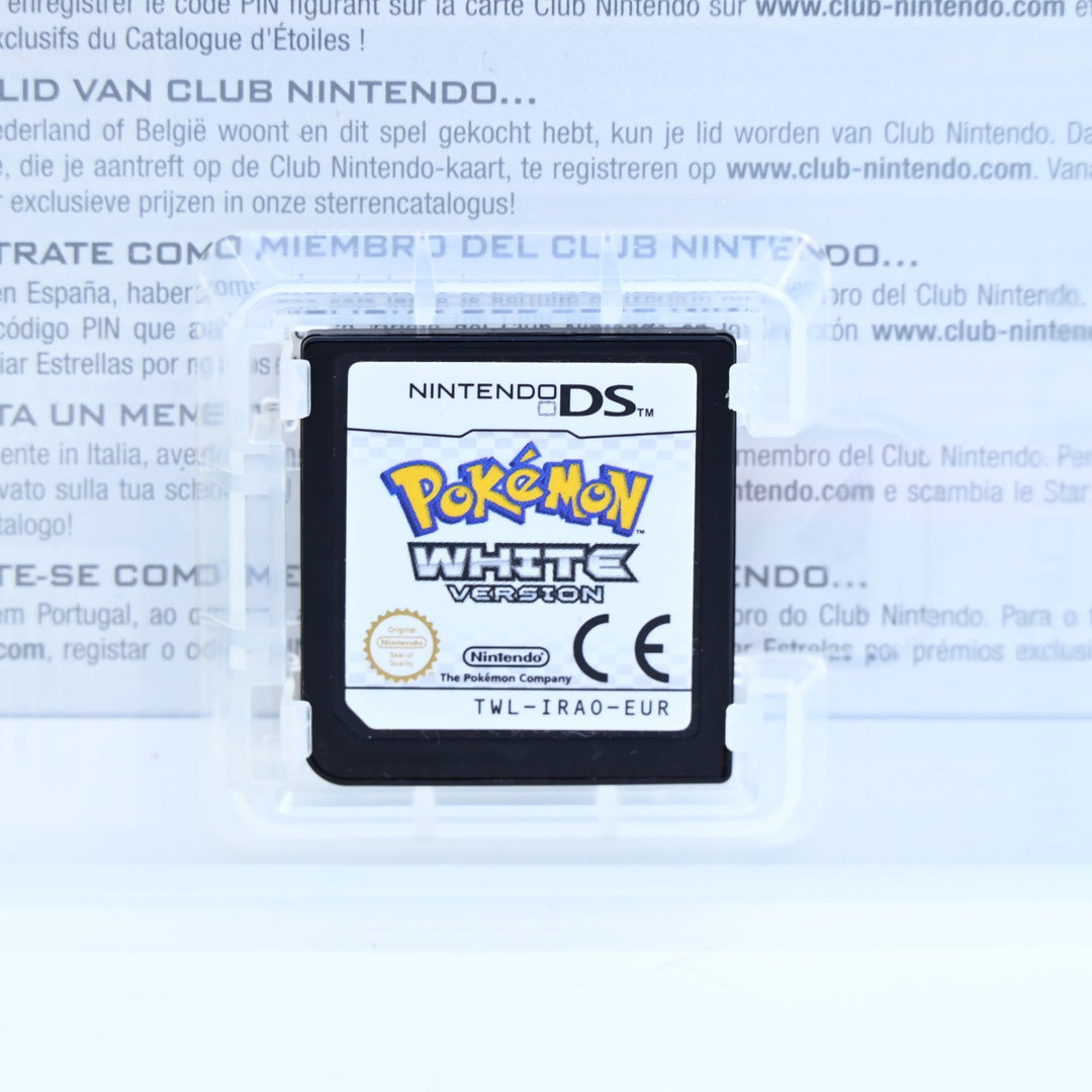 Pokemon White - Nintendo DS Game - PAL - No Manual - FREE POST!