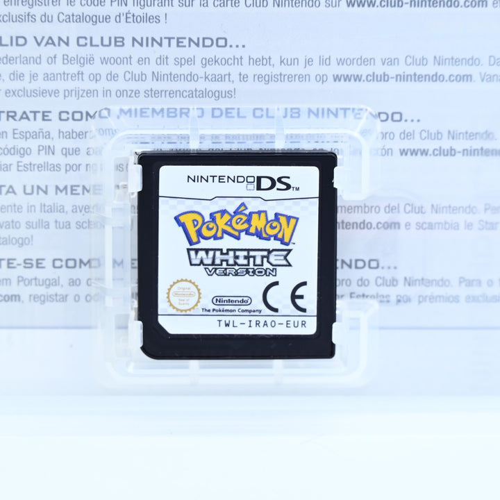 Pokemon White - Nintendo DS Game - PAL - No Manual - FREE POST!