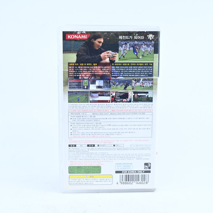 World Soccer: Winning Eleven 2009 - Korean - Sony PSP Game + Manual