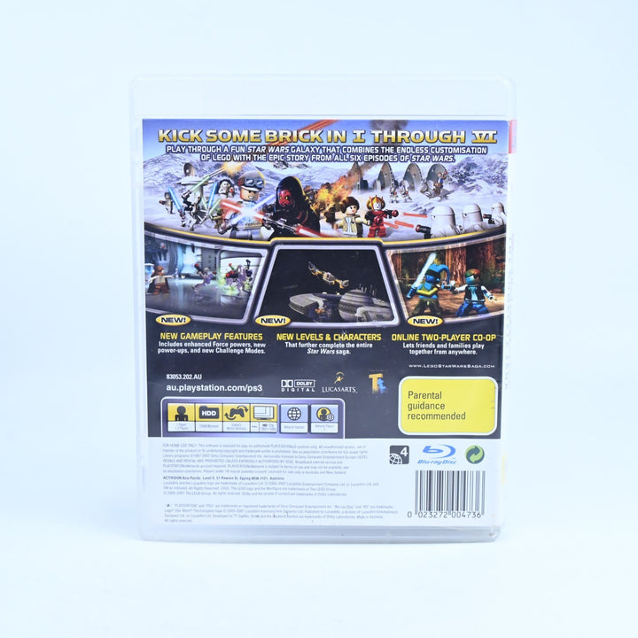 LEGO Star Wars: The Complete Saga - Sony Playstation 3 / PS3 Game + Manual