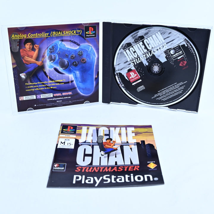 Jackie Chan Stuntmaster - Sony Playstation 1 / PS1 Game + Manual - PAL