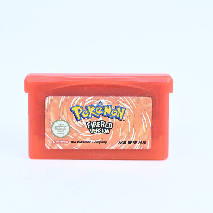 Pokemon FireRed Version - GBA Boxed Game + Original Insert - PAL - Fire Red