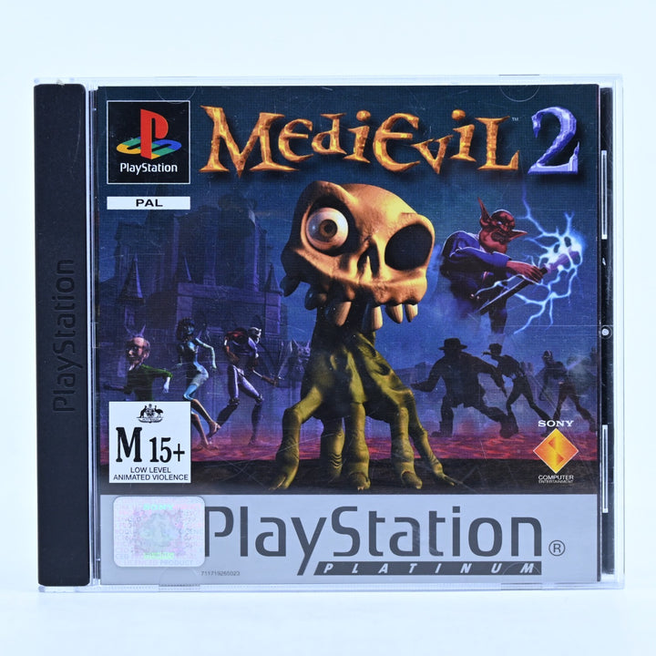 Medievil 2 - Sony Playstation 1 / PS1 Game + Manual - PAL