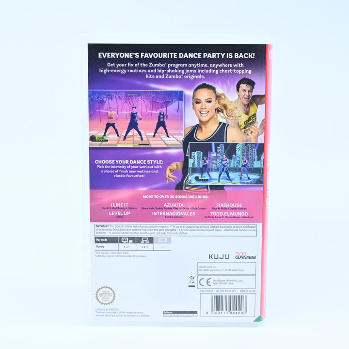 Zumba: Burn it Up! - Nintendo Switch Game - FREE POST!