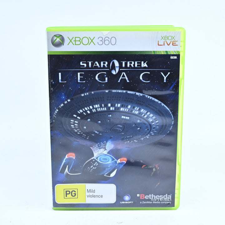 Star Trek Legacy - Xbox 360 Game + Manual - PAL - MINT DISC!