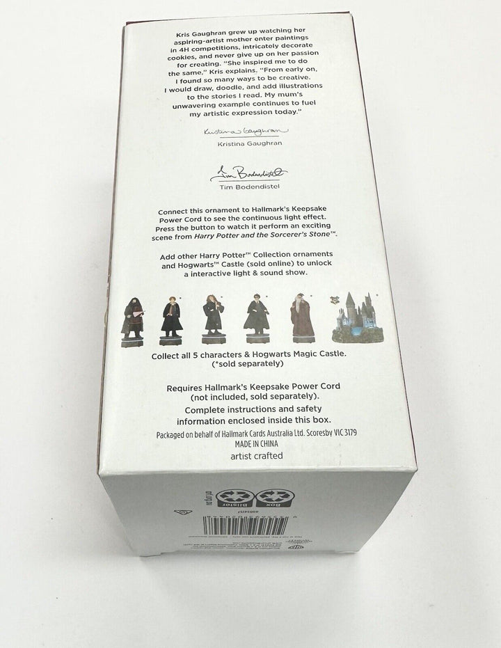 Hallmark Keepsake Harry Potter Light & Sound Ornament RUBEUS HAGRID Toy