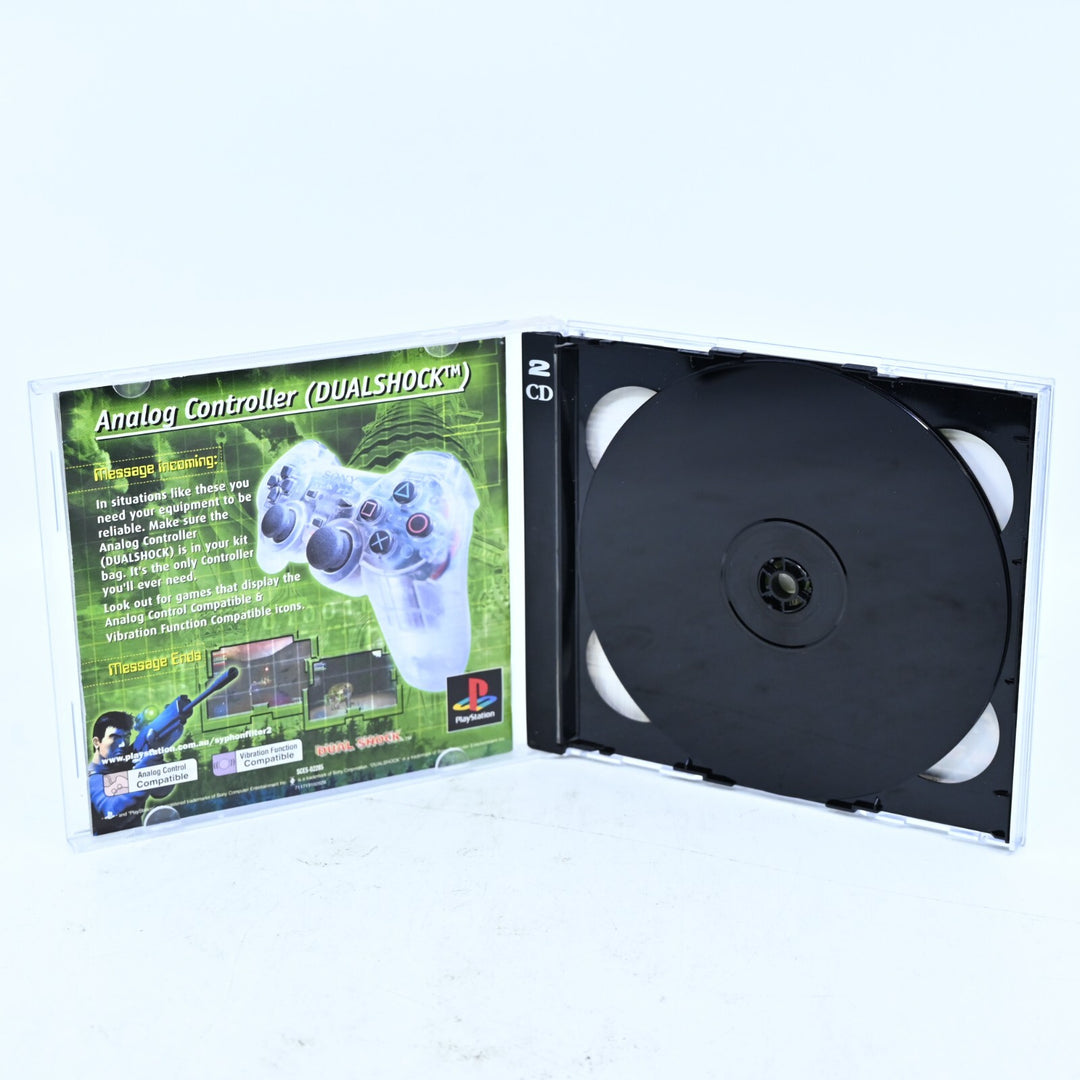 Syphon Filter 2 - Sony Playstation 1 / PS1 Game - No Manual - PAL - MINT DISC!