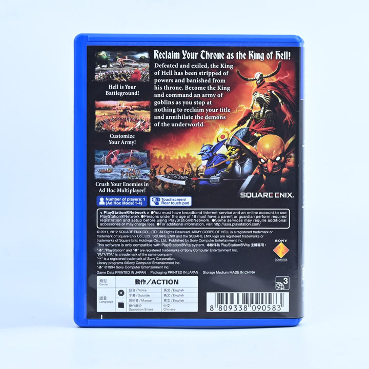 Army Corps of Hell - Sony PS Vita Game - FREE POST!