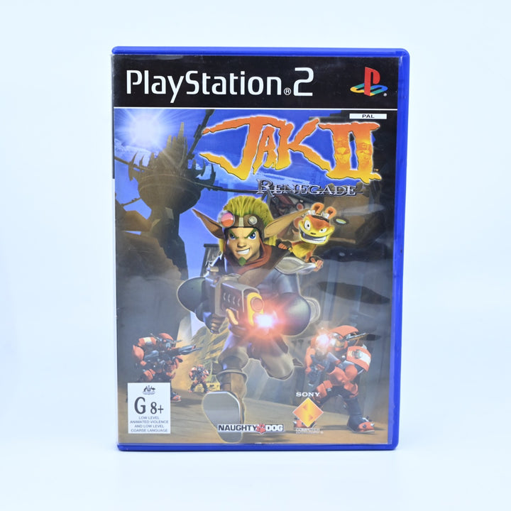 JAK II: Renegade - Sony Playstation 2 / PS2 Game - PAL - NEAR MINT DISC!