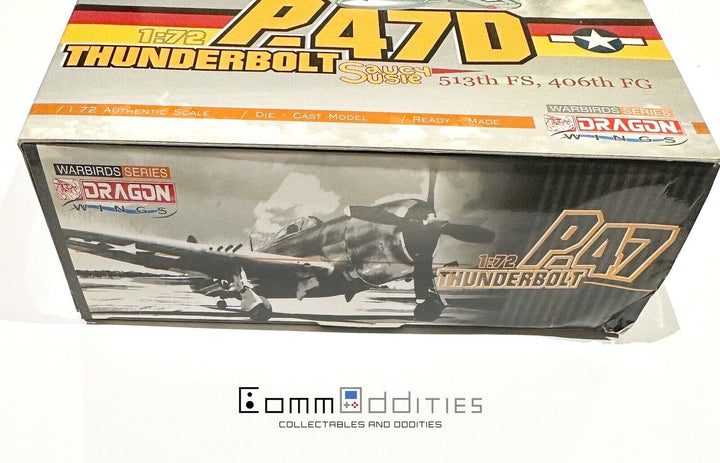 1/72 Dragon Wings P-47D Thunderbolt "Saucy Susie" 513 FS, 406 FG (#50088) Plane