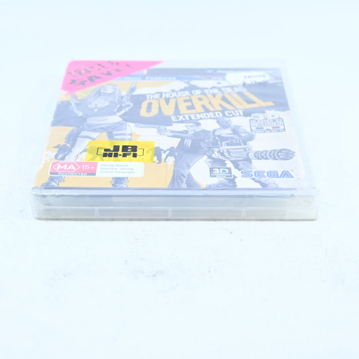 SEALED! The House Of The Dead Overkill: Extended Cut - PS3 Game + Manual