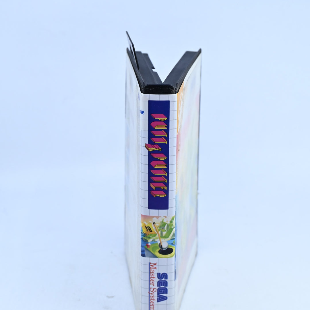 Putt & Putter - Sega Master System Game + Manual - PAL - FREE POST!