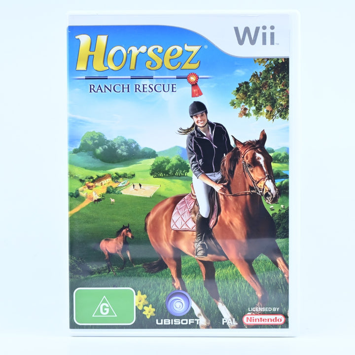 Horsez Ranch Rascue - Nintendo Wii Game + Manual - PAL