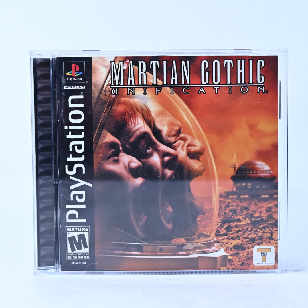 Martian Gothic: Unification - Sony Playstation 1 / PS1 Game + Manual - NTSC-U/C