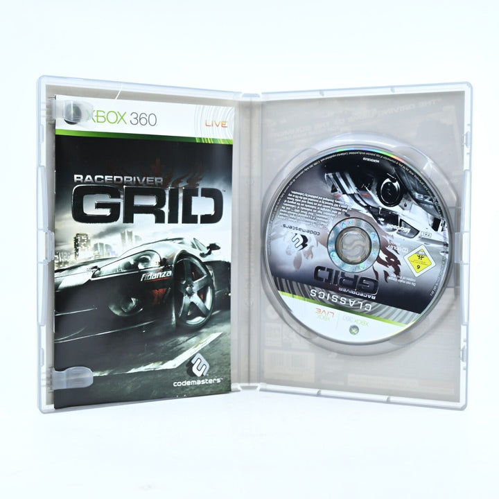 Racedriver GRID - Xbox 360 Game + Manual - PAL - FREE POST!