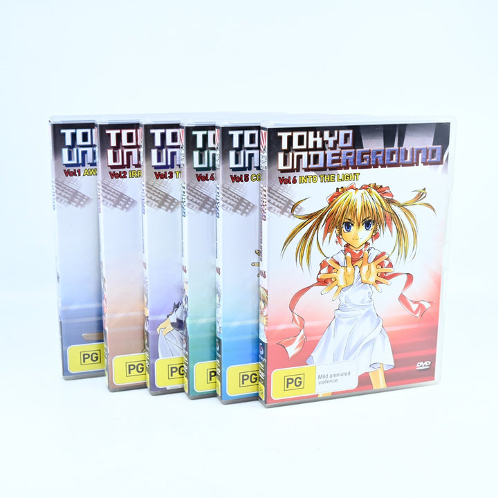Tokyo Underground Volumes 1-6 - PAL Region 4 - Anime DVD