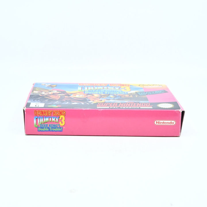 Donkey Kong Country 3 - Super Nintendo / SNES Boxed Game - PAL - NEW BATTERY!