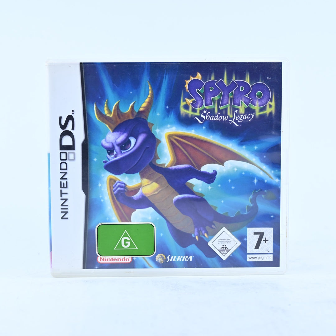 Spyro Shadow Legacy - Nintendo DS Game - PAL - No Manual - FREE POST!