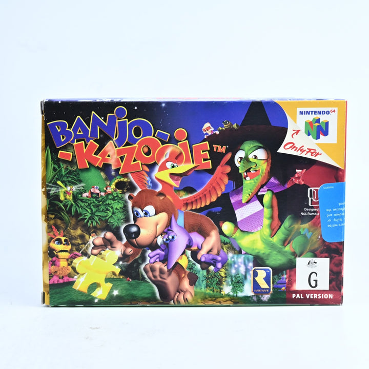 Banjo-Kazooie - N64 / Nintendo 64 Boxed Game - PAL - FREE POST!