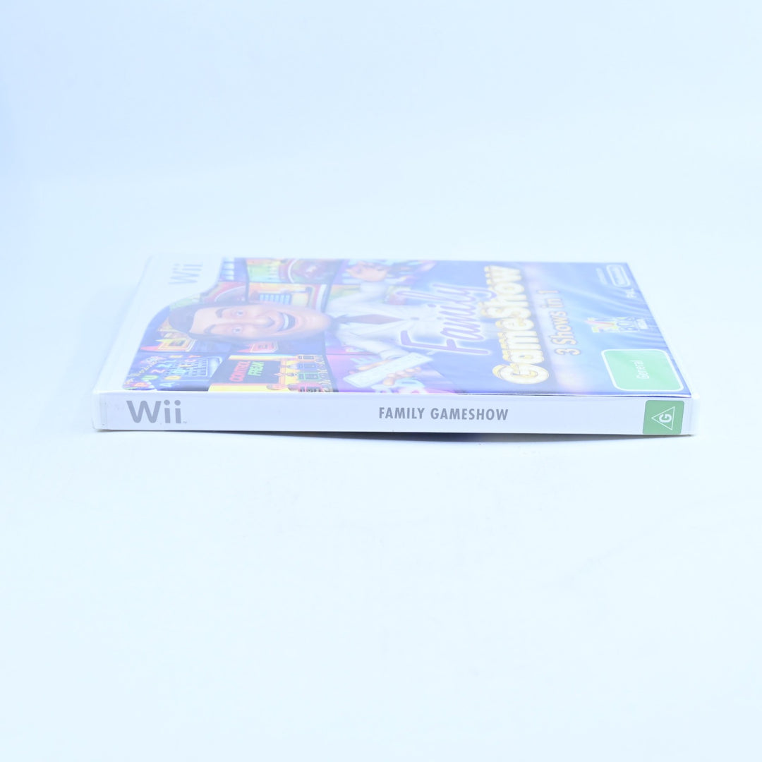 Family Game Show - 3 Shows In 1 - SEALED! - Nintendo Wii Game - PAL - MINT DISC!