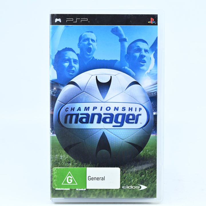 Championship Manager - Sony PSP Game + Manual - FREE POST!
