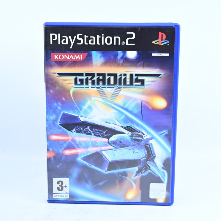 Gradius V - Sony Playstation 2 / PS2 Game + Manual - PAL - MINT DISC!