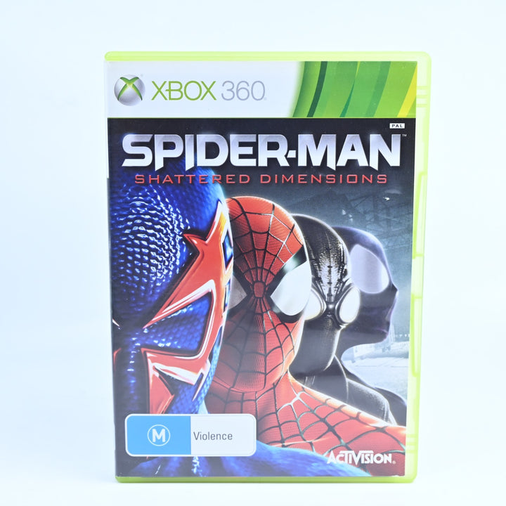 Spider-Man: Shattered Dimensions - Xbox 360 Game + Manual - PAL - MINT DISC!