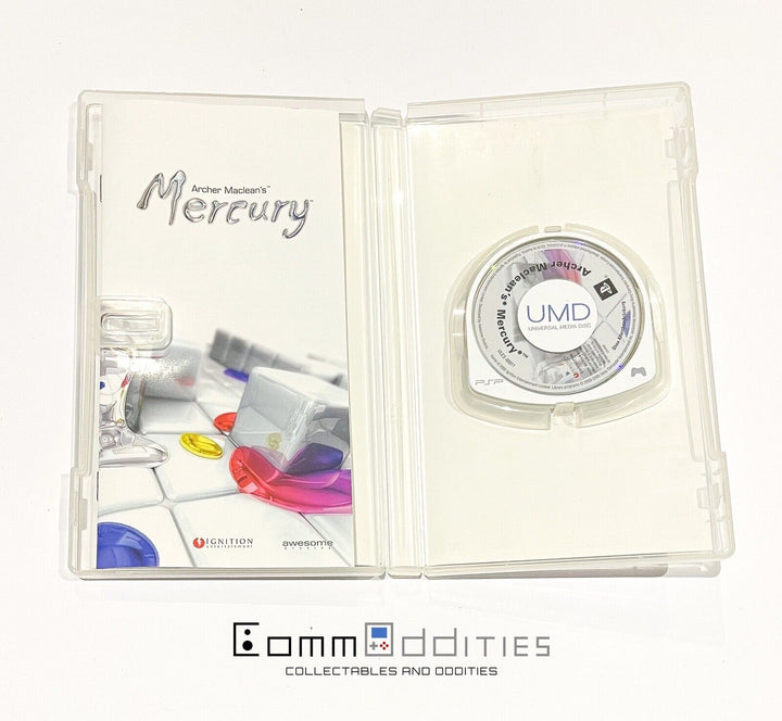 Archer Maclean's: Mercury - Sony PSP Game - FREE POST!